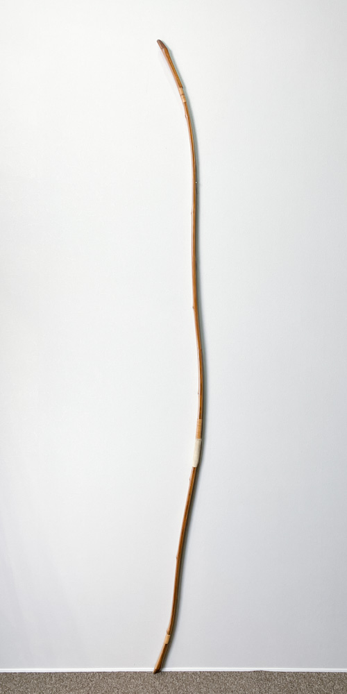 並寸 16.6kg 杉山重與作 花押 竹弓 ニベ