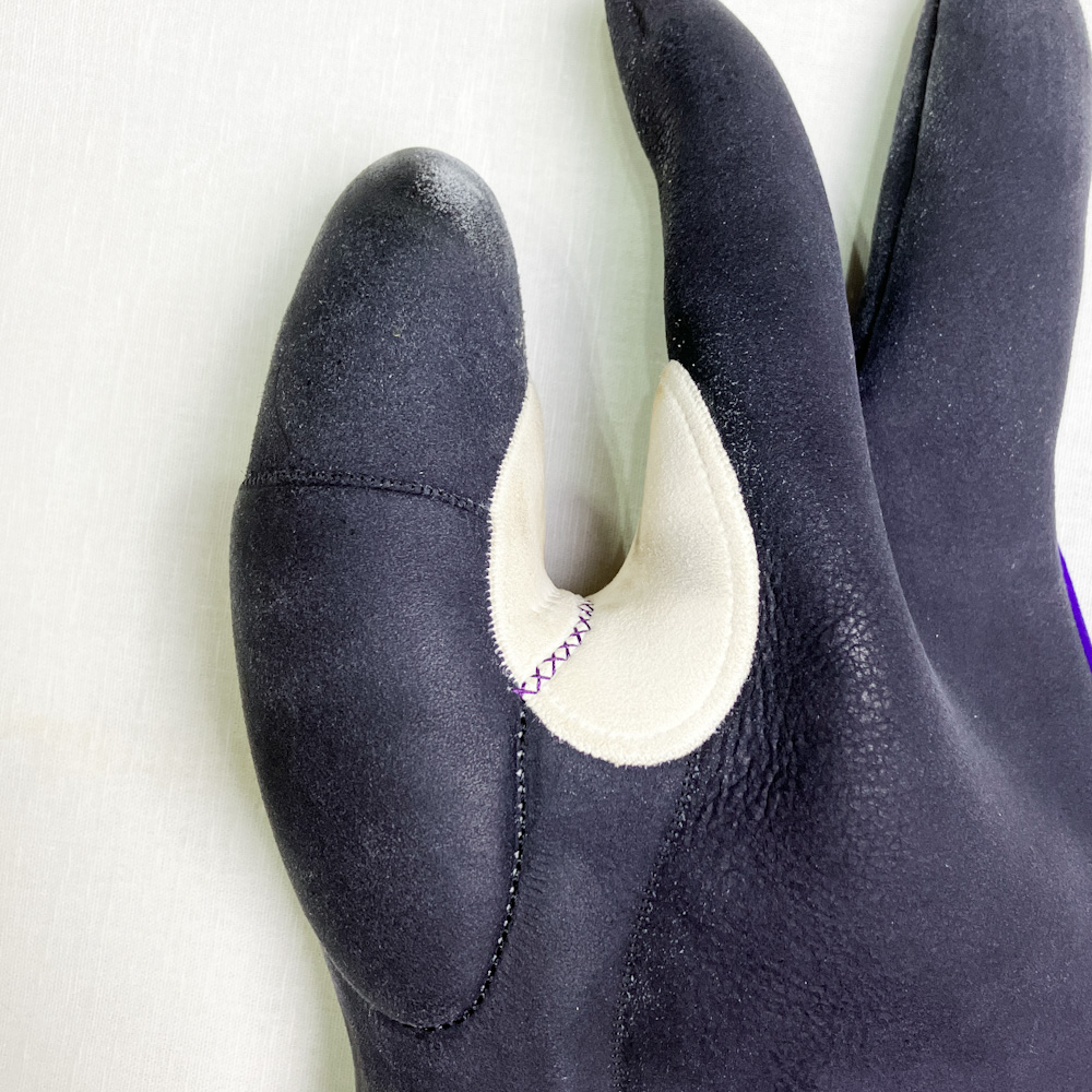 ゆがけ　三つ　征矢　九分縁