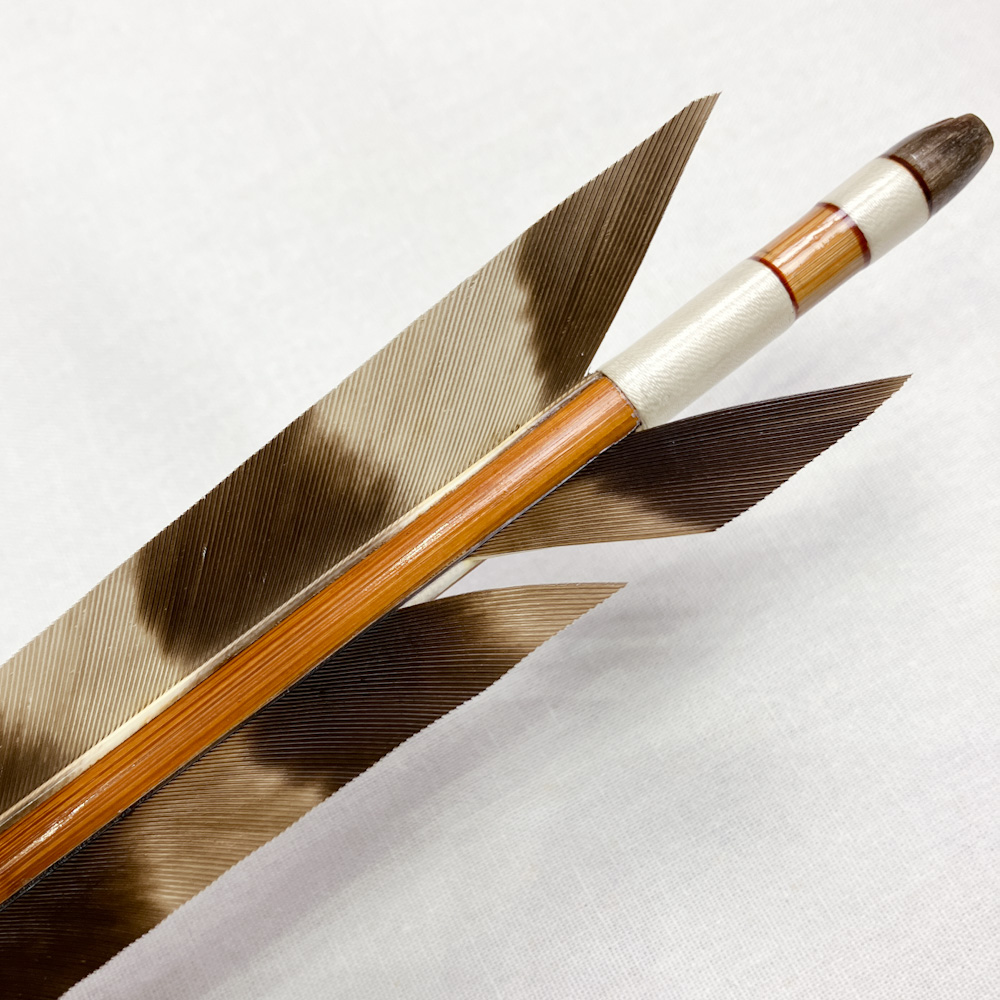 竹矢 四つ矢 94.8cm 31g 長の字鶴(長谷川弓具店)