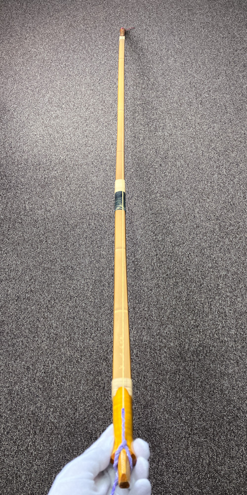 二寸伸 19.2kg 四方竹カヤ 吟翠 花押 カーボン内蔵前焦竹弓