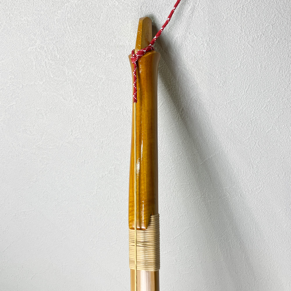 二寸伸 19.2kg 四方竹カヤ 吟翠 花押 カーボン内蔵前焦竹弓