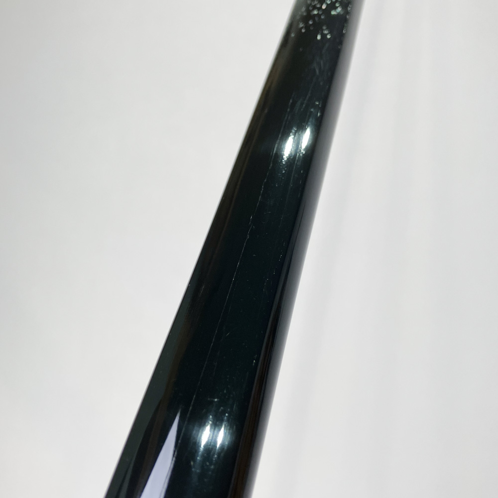 並寸 15.8g 判読不明 節影青貝散し黒漆塗竹弓 ニベ