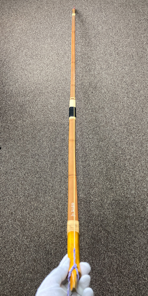 二寸伸 12.7kg 桑幡正清 花押 前煤竹弓
