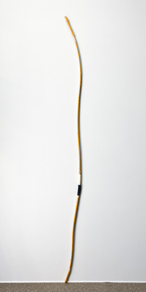 二寸伸 12.7kg 桑幡正清 花押 前煤竹弓