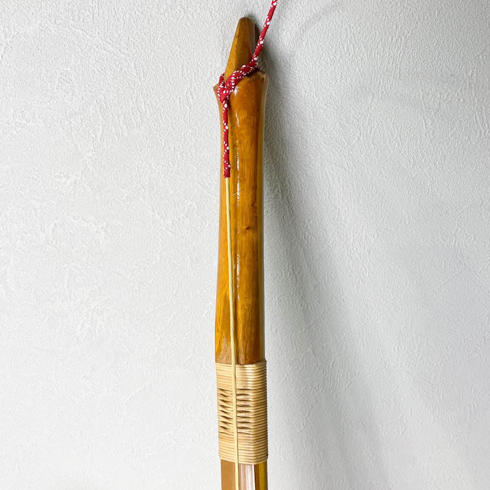 二寸伸 21.9kg 特作 永野一萃 花押 前煤竹弓