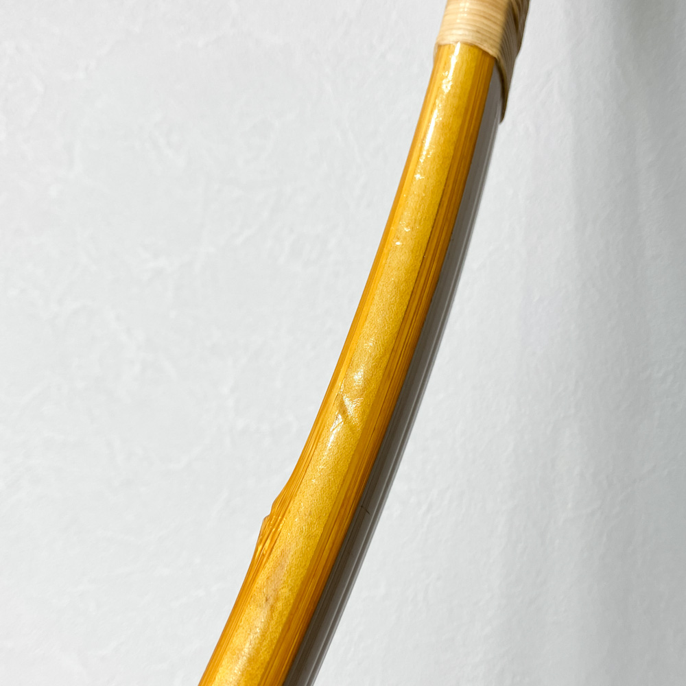二寸伸 21.9kg 特作 永野一萃 花押 前煤竹弓