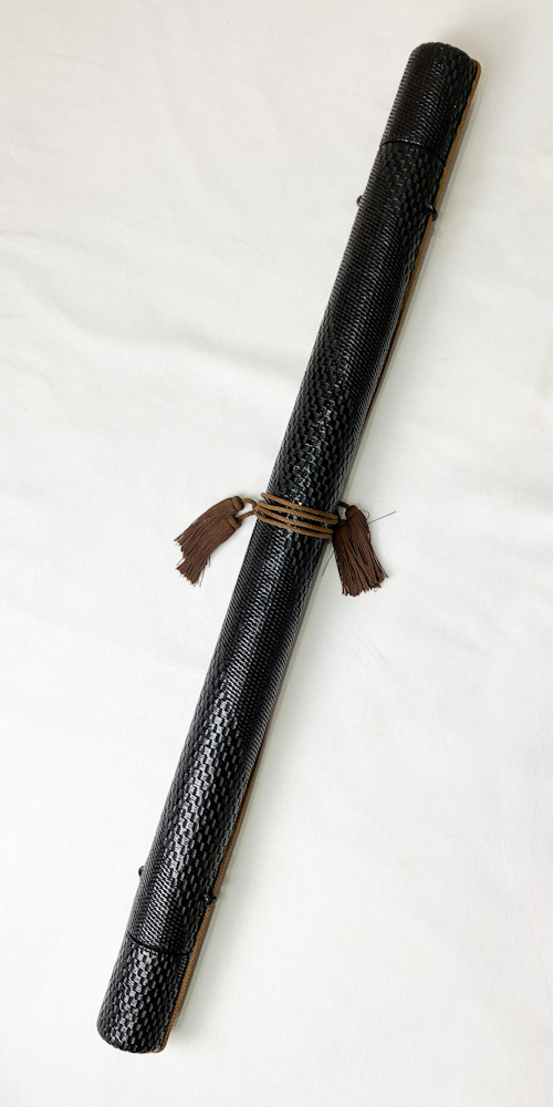 矢筒　長門細工（紙縒編み＋漆塗）　92.3cmまでの矢を収納可