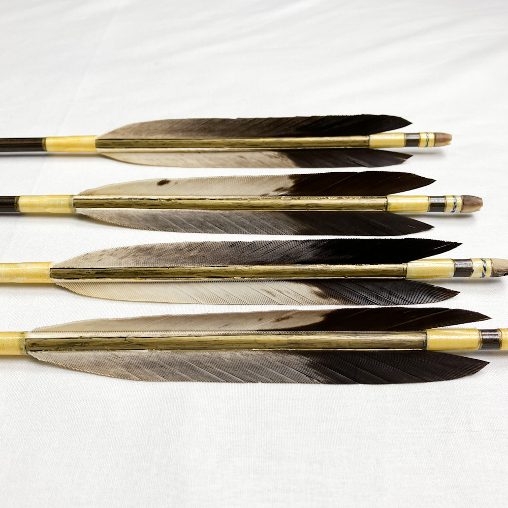 カーボン矢　四つ矢　92.1cm　26.5g