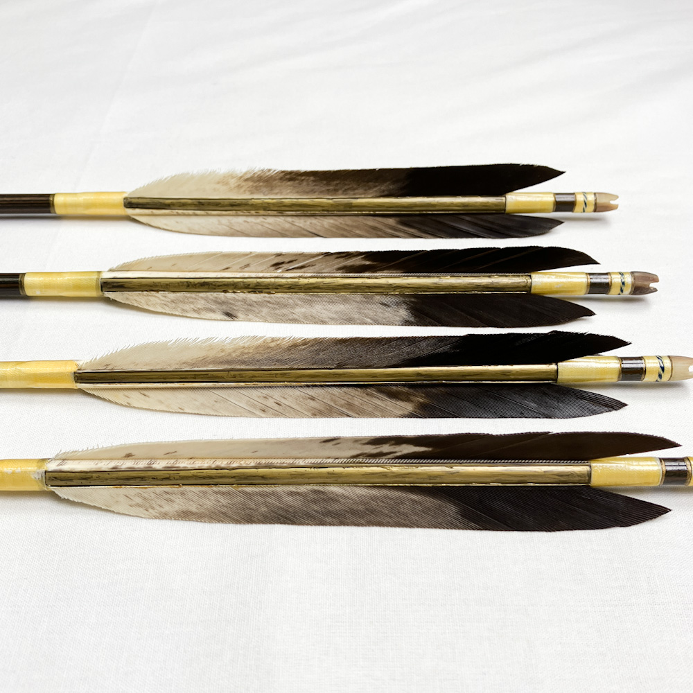 カーボン矢　四つ矢　92.1cm　26.5g