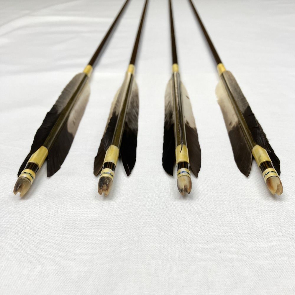 カーボン矢　四つ矢　92.1cm　26.5g