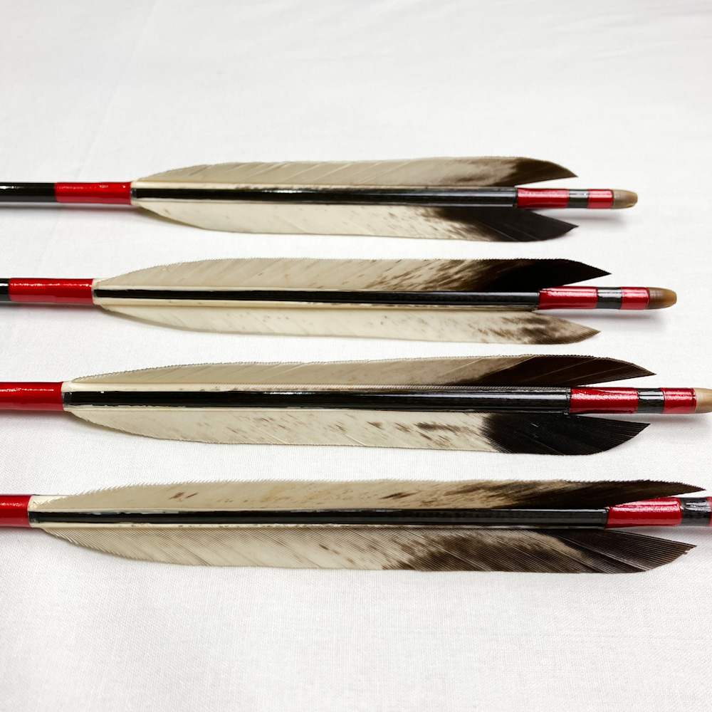 カーボン矢　四つ矢　86.9cm　26g　KC-8025