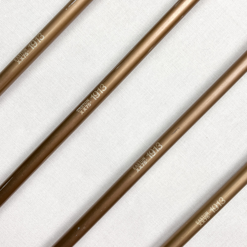 ジュラ矢　四つ矢　91.6cm　24.5g　EASTON XX75 1913