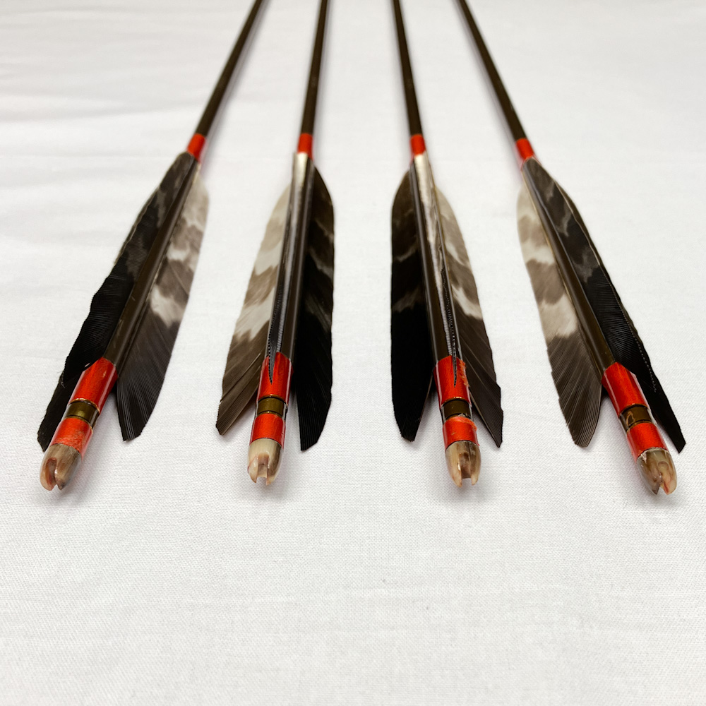 ジュラ矢　四つ矢　91.6cm　24.5g　EASTON XX75 1913
