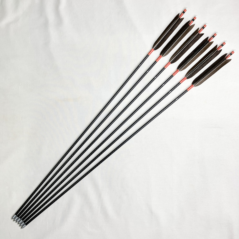 カーボン矢 6本組 91.0cm 22g Mizuno WENEW 7518