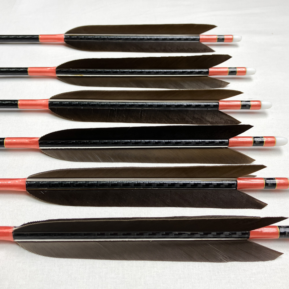 カーボン矢 6本組 91.0cm 22g Mizuno WENEW 7518