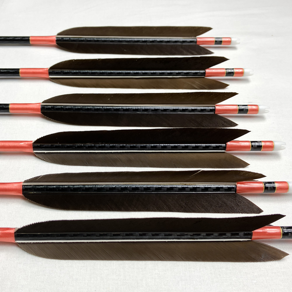 カーボン矢 6本組 91.0cm 22g Mizuno WENEW 7518