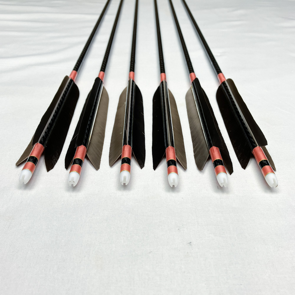 カーボン矢 6本組 91.0cm 22g Mizuno WENEW 7518