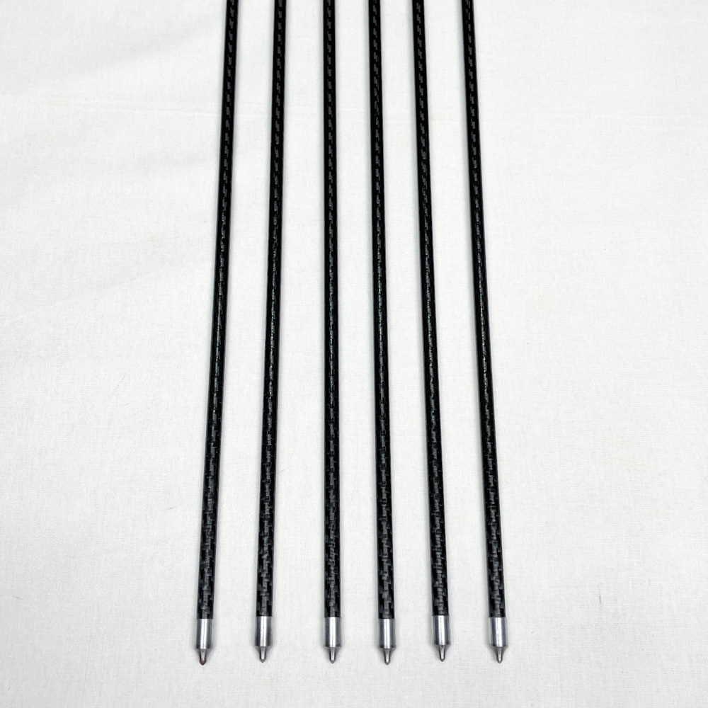 カーボン矢 6本組 97.9cm 22.5g Mizuno WENEW 7518