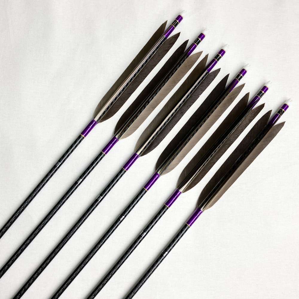 カーボン矢　６本組　91.0cm　21.5g　Mizuno WENEW 7518
