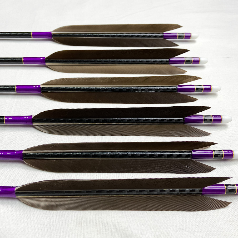 カーボン矢 6本組 91.0cm 21.5g Mizuno WENEW 7518