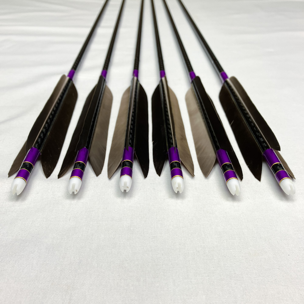 カーボン矢 6本組 91.0cm 21.5g Mizuno WENEW 7518