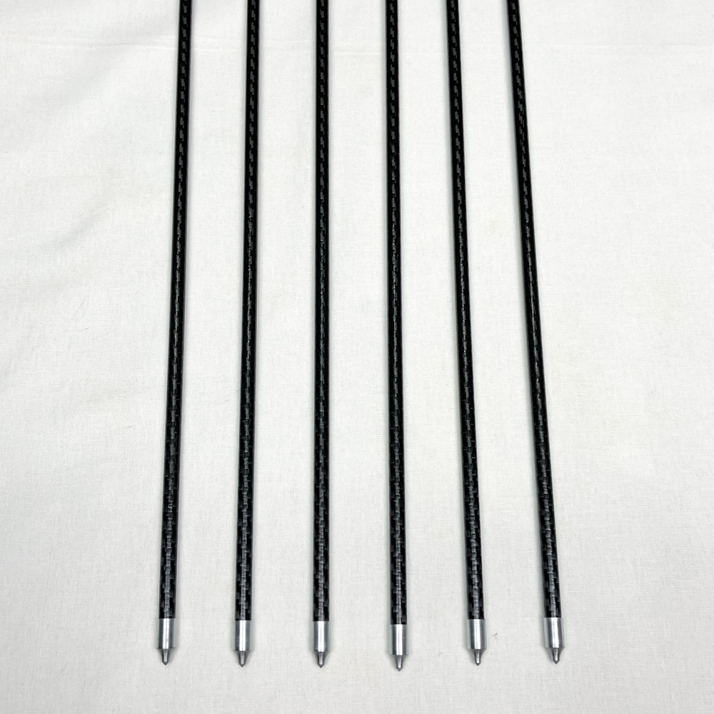 カーボン矢 6本組 91.0cm 21.5g Mizuno WENEW 7518