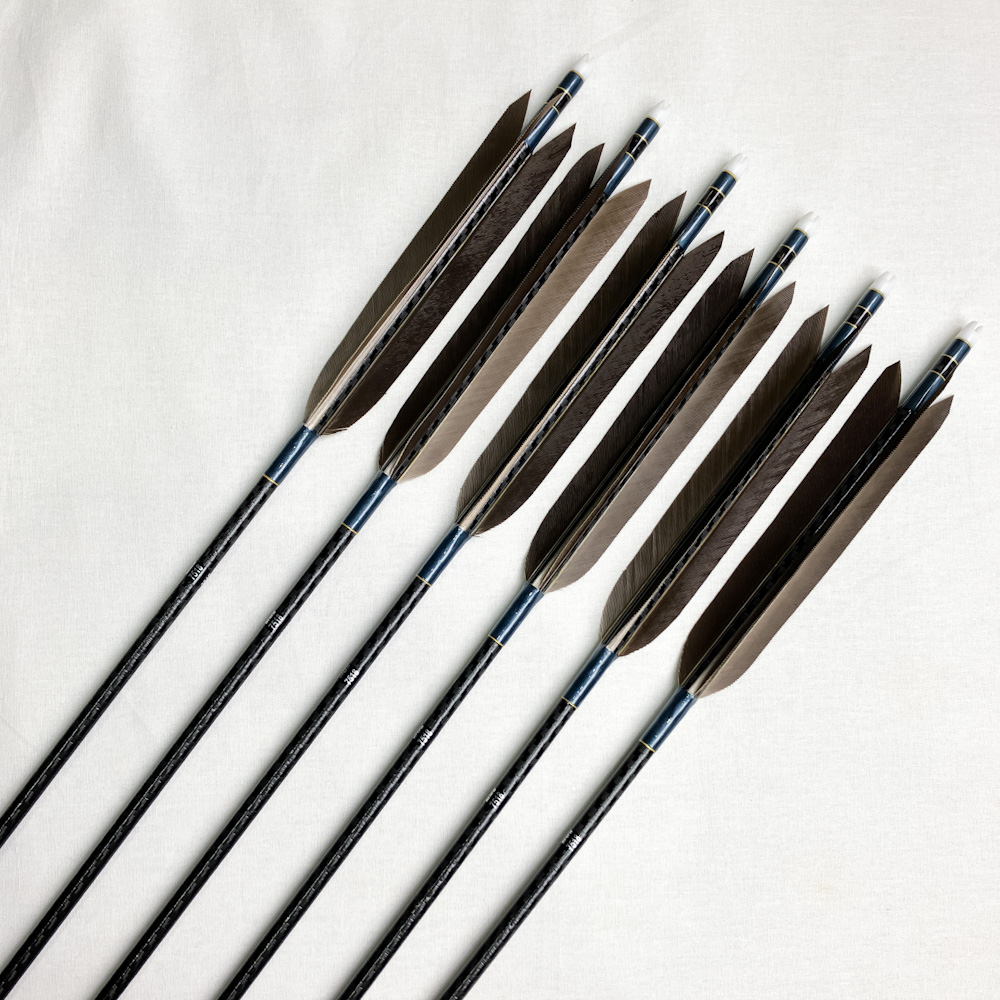カーボン矢　６本組　91.0cm　21.5g　Mizuno WENEW 7518
