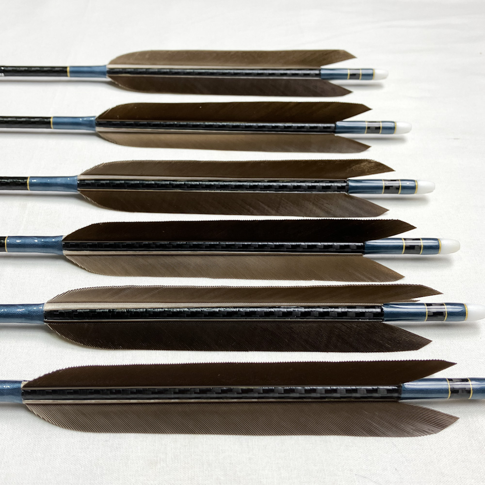 カーボン矢 6本組 91.0cm 21.5g Mizuno WENEW 7518