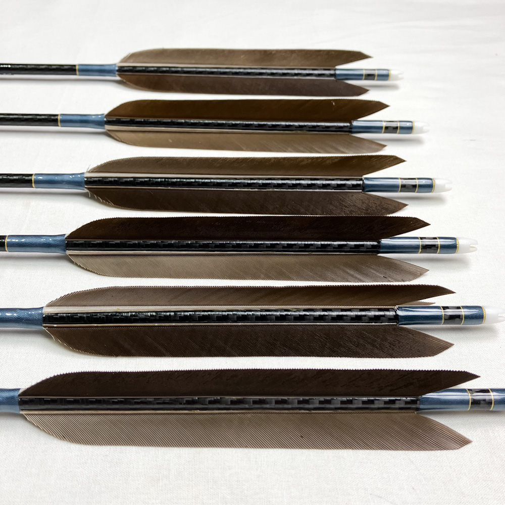 カーボン矢 6本組 91.0cm 21.5g Mizuno WENEW 7518