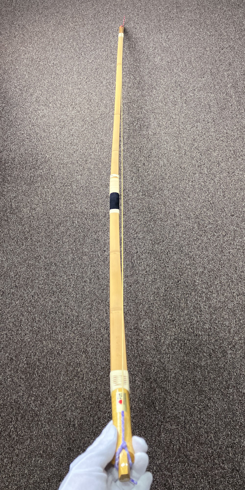 二寸伸 11.9kg 横山黎明作 花押 前白竹弓