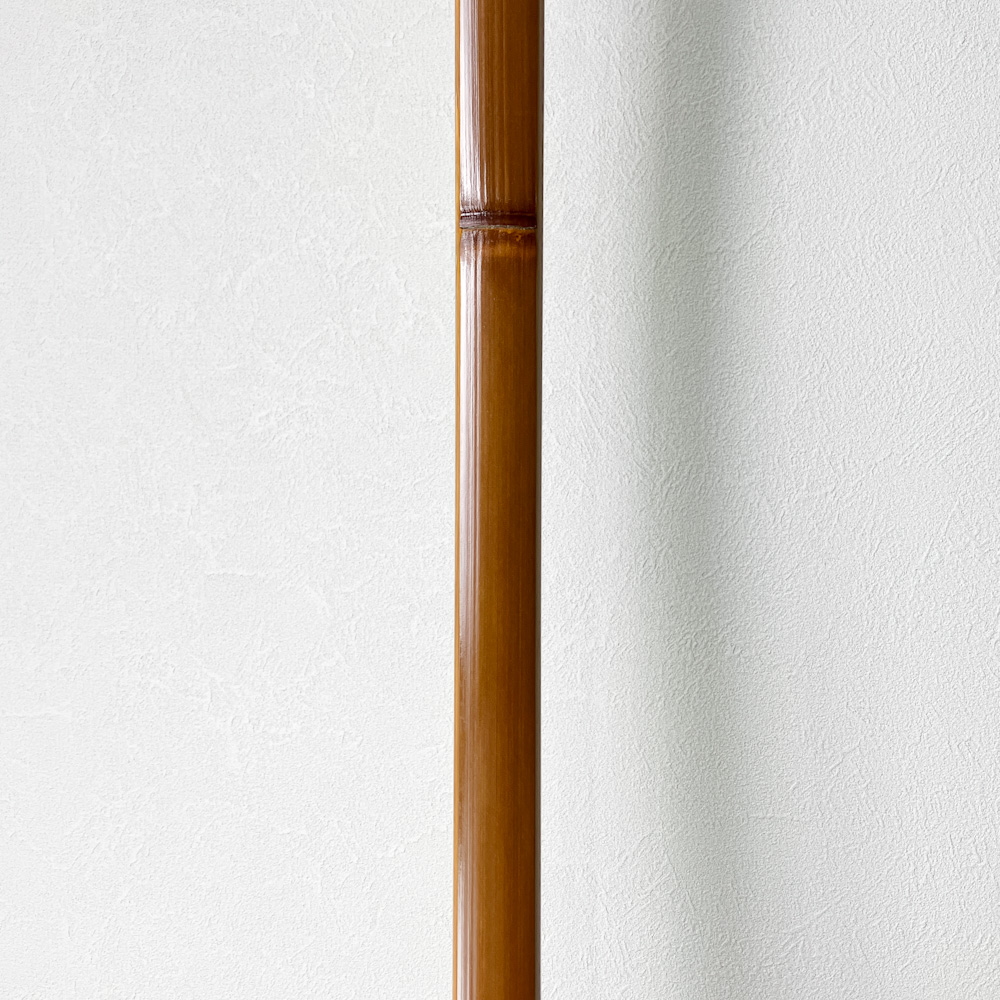 並寸　14.0kg　横山黎明作 花押 特製　カーボン内蔵前煤竹弓