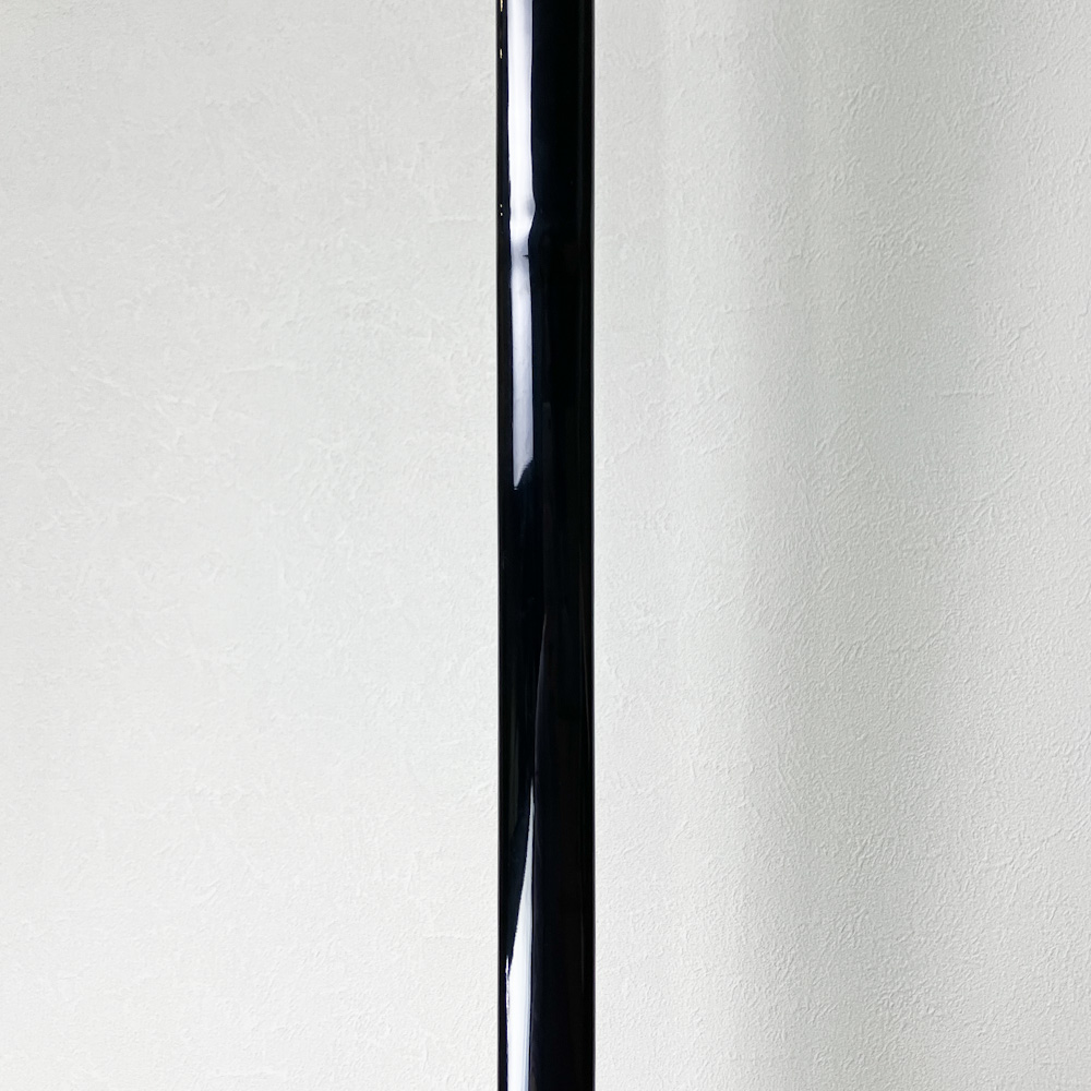 二寸伸 14.3kg 松永萬義 黒漆塗竹弓 ニベ