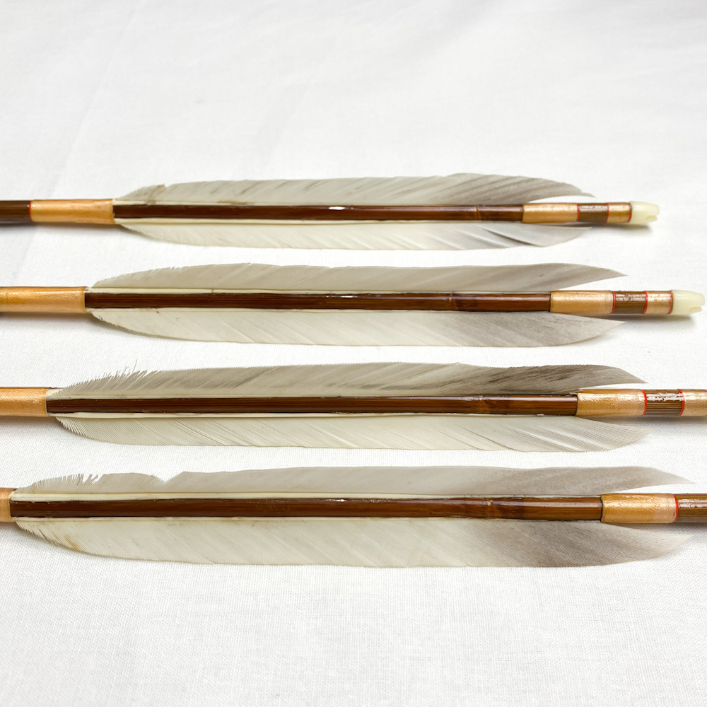 竹矢 四つ矢 88.0cm 26g 鶴