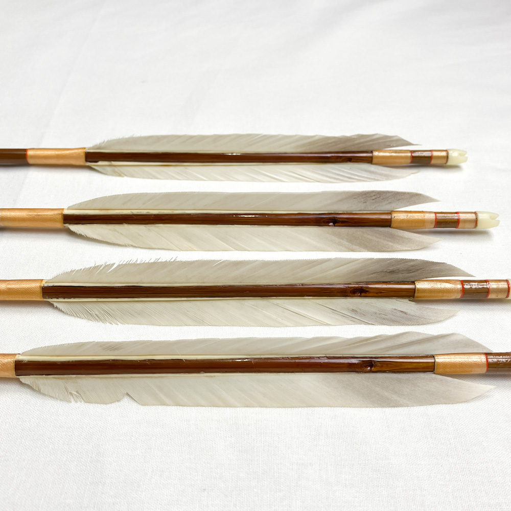 竹矢 四つ矢 88.0cm 26g 鶴