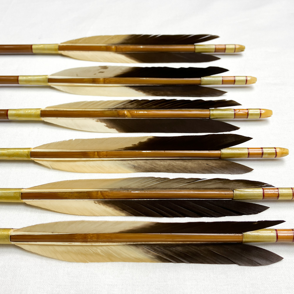 竹矢 6本組 96.8cm 23.5g