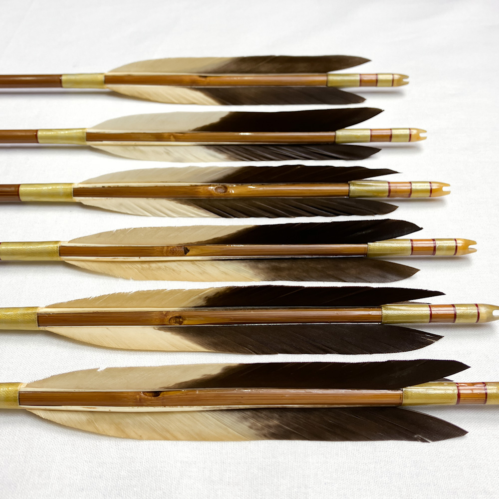 竹矢 6本組 96.8cm 23.5g