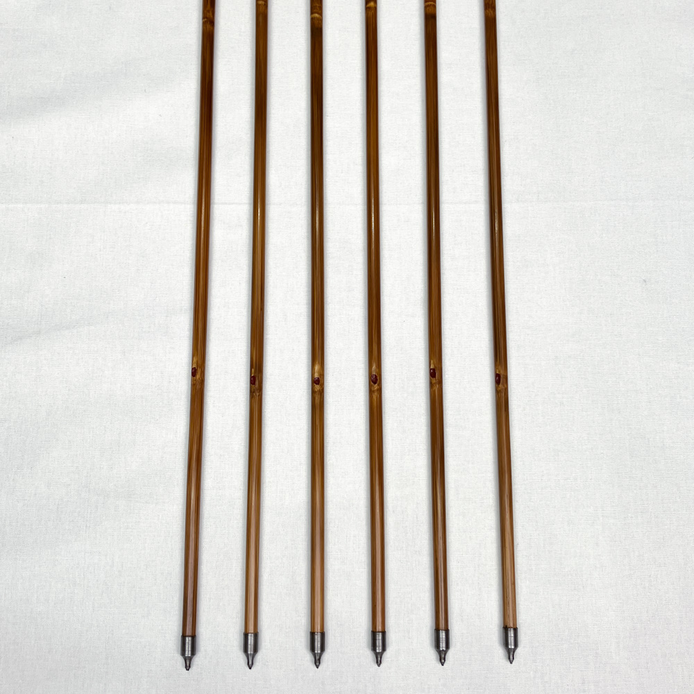 竹矢 6本組 96.8cm 23.5g