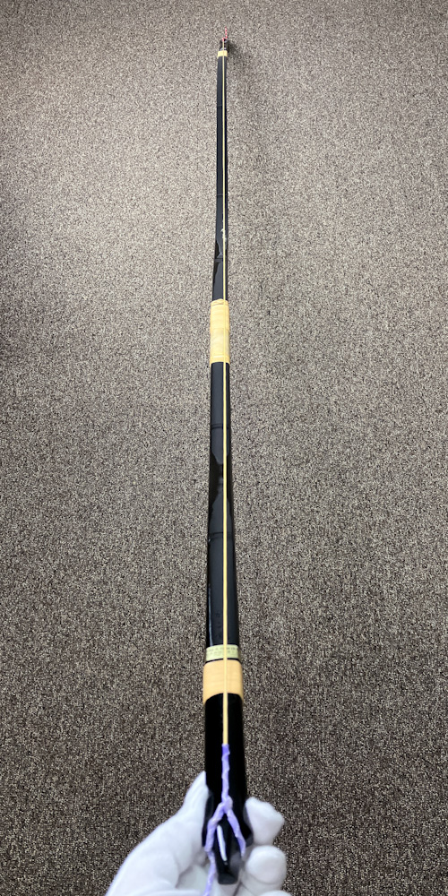 二寸伸 11.6kg 横山雲龍 黒塗竹弓 ニベ