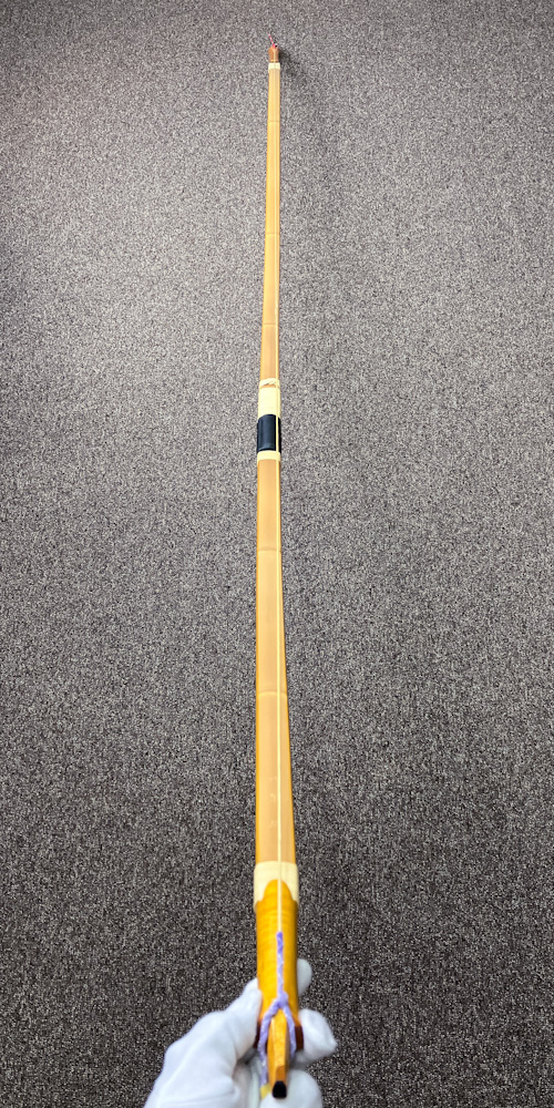 四寸伸 14.7kg 吟翠 花押 カーボン内蔵前焦竹弓
