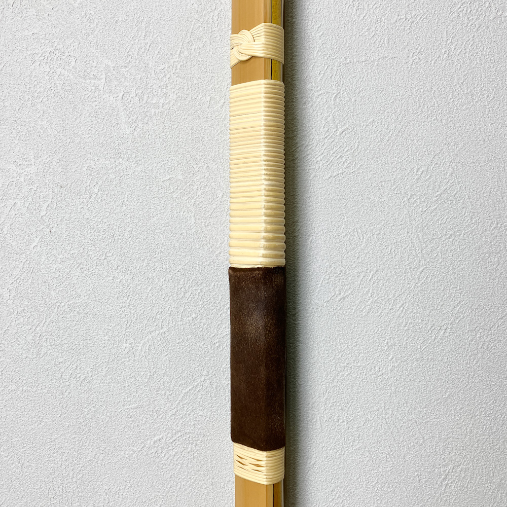 二寸伸 19.2kg 清芳 花押 カーボン内蔵前焦竹弓