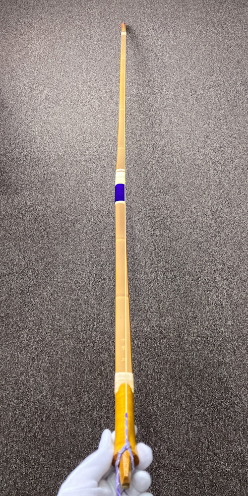 二寸伸 12.7kg 吟翠 花押 カーボン内蔵前焦竹弓