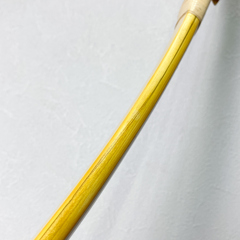 二寸伸 12.7kg 吟翠 花押 カーボン内蔵前焦竹弓