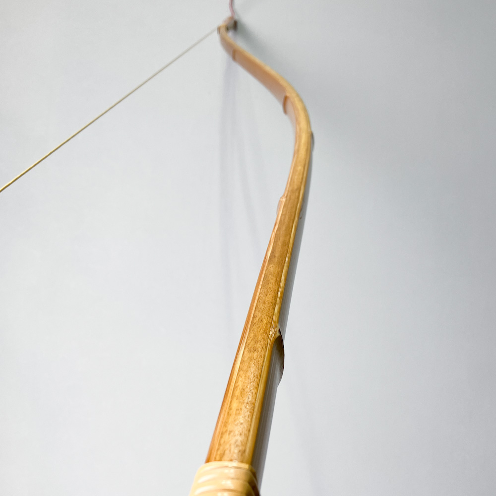 並寸 16.9kg 肥後三郎 花押 前煤竹弓 ニベ