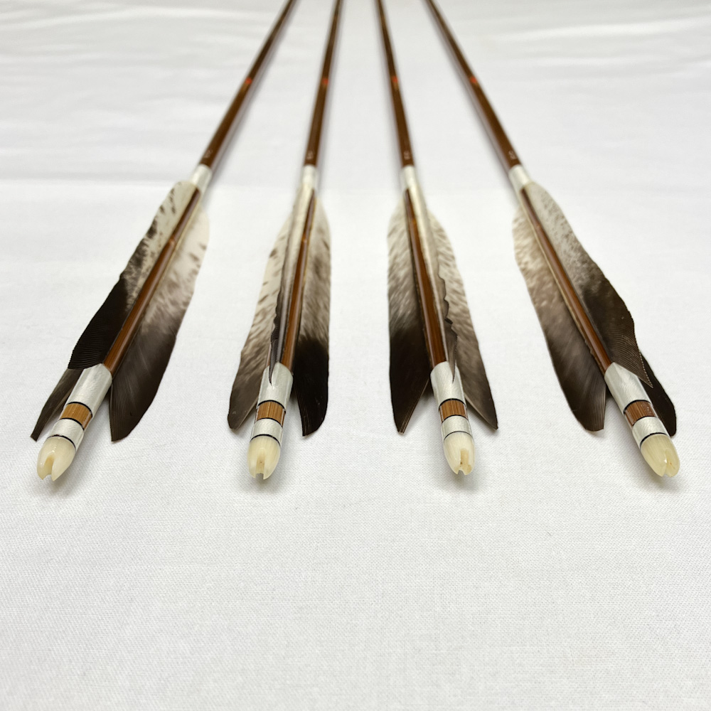 竹矢 四つ矢 96.5cm 24g 梓作