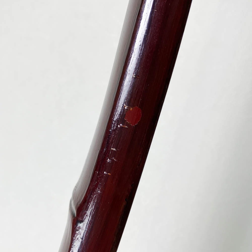 二寸伸　25.3kg　金子城康　茶塗竹弓　ニベ