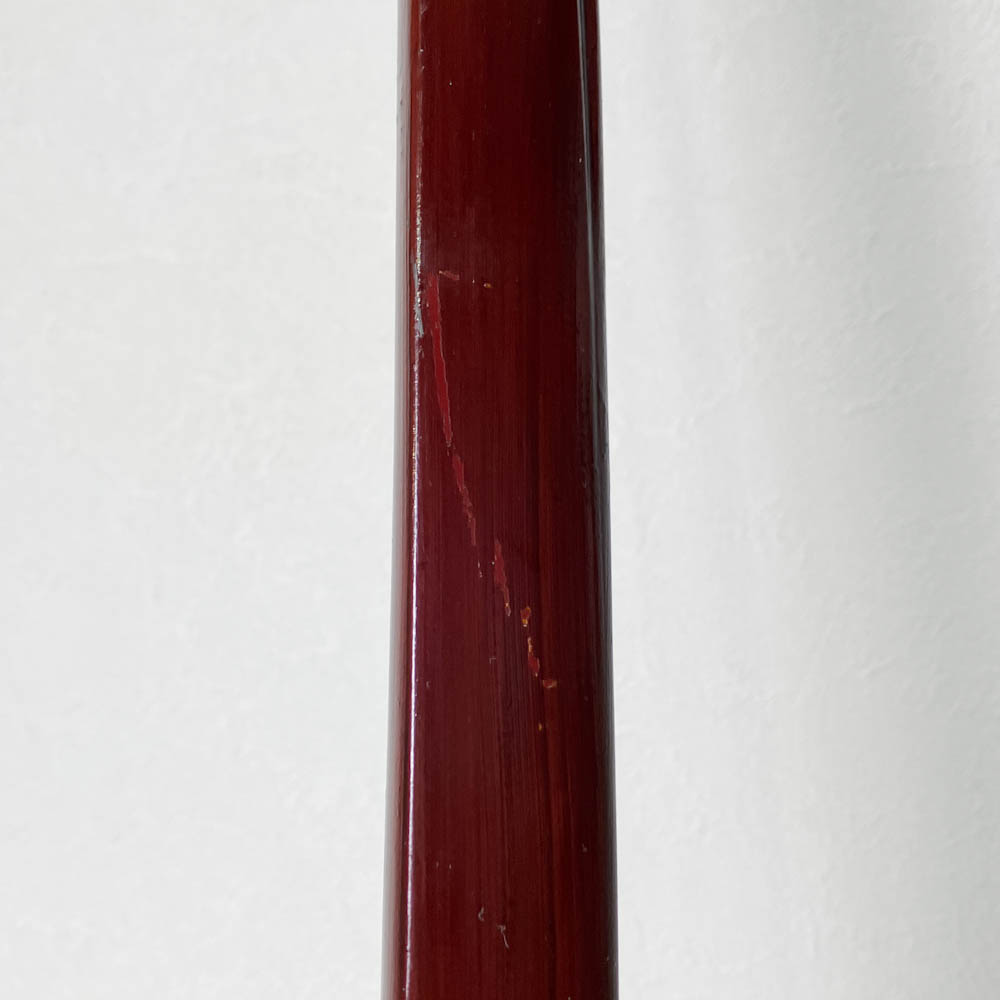 二寸伸　25.3kg　金子城康　茶塗竹弓　ニベ