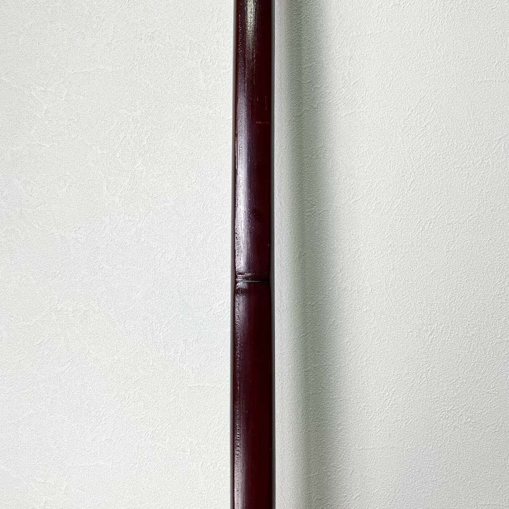 二寸伸　25.3kg　金子城康　茶塗竹弓　ニベ