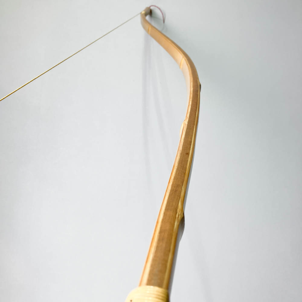 二寸伸　20.6kg　大倉重十郎　前白竹弓　ニベ