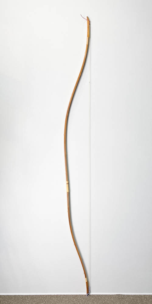 二寸伸　20.6kg　大倉重十郎　前白竹弓　ニベ