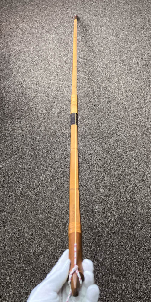 並寸　23.6kg　柴田勘十郎 昭和六年参月 十九代目 花押　前焦竹弓　ニベ